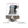 Water Heater Inlet Valve Brass Coil PC Housing Good Sealing