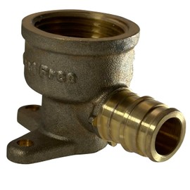 2 Pcs XFITTING Pex A 1/2 Inch x 3/4 Inch Female NPT Drop Elbow, 201-1-3=2XX