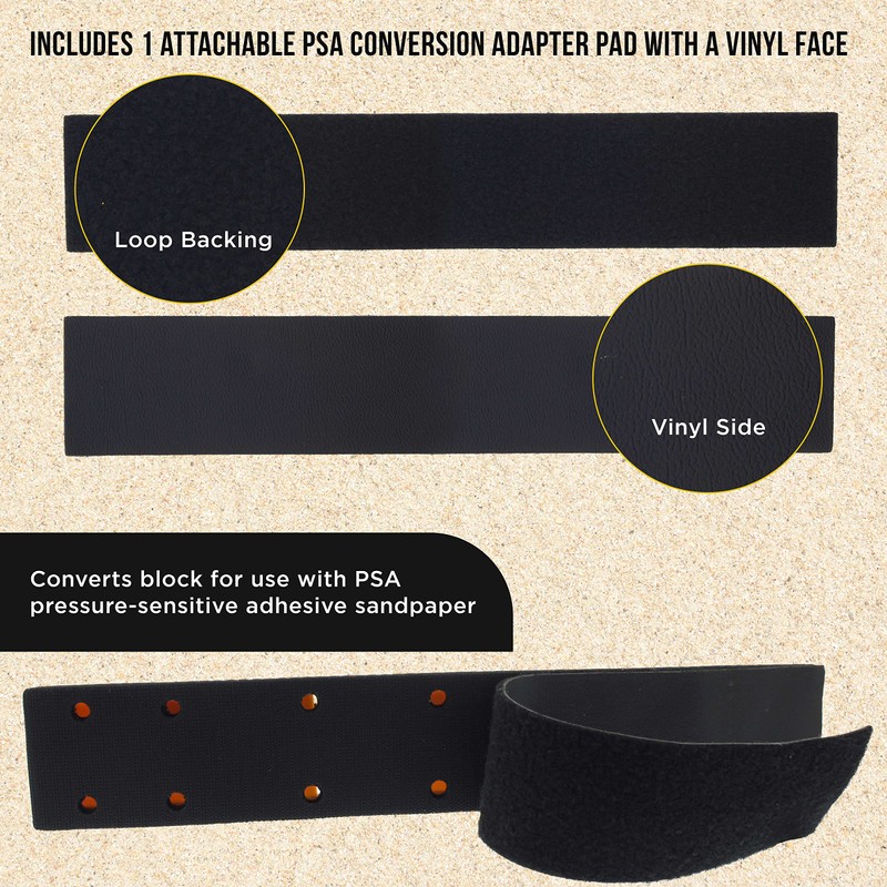 Dura-Gold Pro Series Adjustable Radius Flex Longboard Hand Sanding File