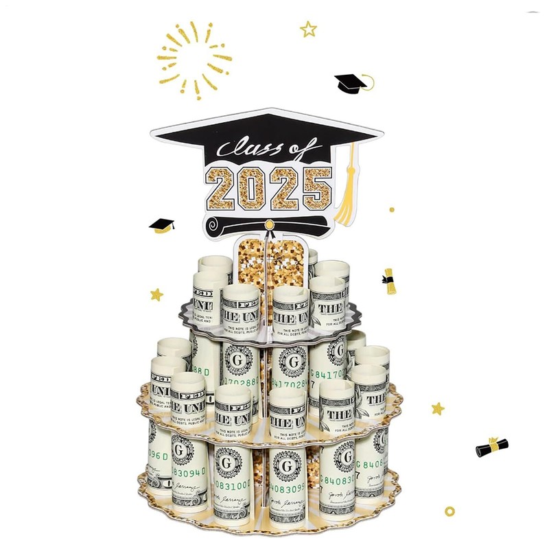 Graduation Money Holder,Graduation Accessories Class of 2025 - with 20
