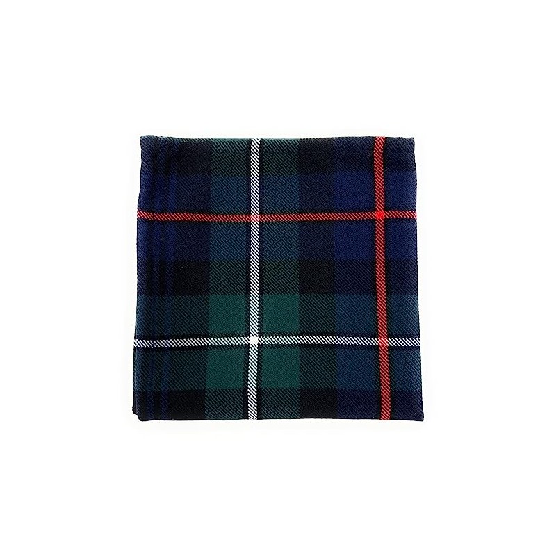 Tartan Pocket Square Handkerchief 26cm x 26cm (Mackenzie Modern)