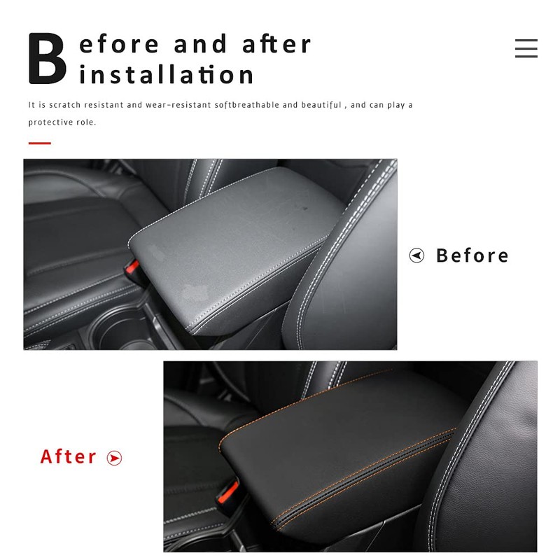 INTGET Car Ceter Console Armrest Cover for 2024 Subaru Forester