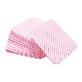 540PCS Lint Free Nail Wipes Pink, Glue Wipes Lash Extensions - Soft Nail Polish Remover Pads, Non-Woven Nail Polish Remover Wipes - Lint Free Wipes for Nails, Eyelash Extensions, Lash Glue,PA-020