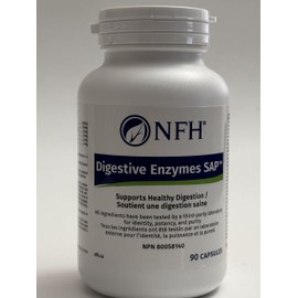 Grace nnvg NFH-Nutritional Fundamentals for Health, Digestive Enzymes SAP 90 caps