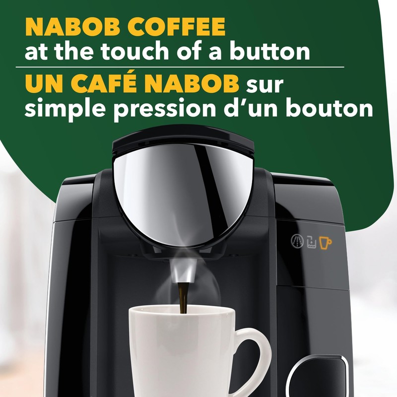 Nabob Cafe Collection French Vanilla Coffee (Medium), 14-Count T-Discs for
