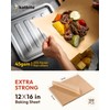 Katbite Unbleached Parchment Paper Baking Sheets, 120Pcs 12x16 Inch Precut
