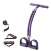 Pedal Resistance Band for Home Workouts – 75 lb Black