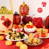 HOWAF 140pcs Chinese New Year Decorations centerpieces,Felt Fu Character for