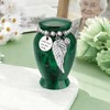 Abooxiu Small Urns for Human Ashes Keepsake 2.85 Inches Mini