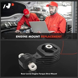A-Premium Rear Lower Side Torque Strut Mount Compatible with Honda Accord 2018 2019 2020 2021 2022, 2.0L