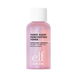 e.l.f. Thirst Burst Pore-fecting Toner Mini, Hydrating & Exfoliating for Face, Smooths, Plumps, Pore-Minimizing, Infused with Salicylic Acid, Vegan & Cruelty-Free