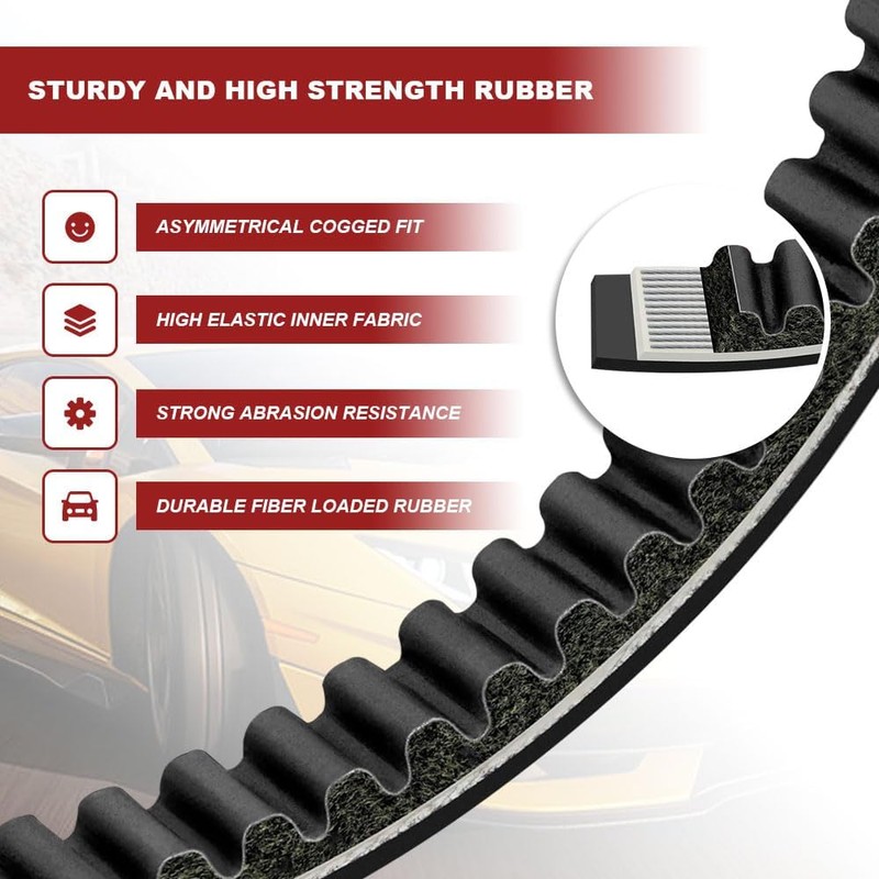 30 Series Go Kart Drive Belt, Torque Converter Belt, KT196