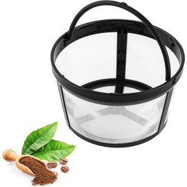 Reusable Coffee Filters 4-8 Cup, Coffee Filter Basket Universal Coffee Filter Replacement Safety Nylon Mesh Reusable Coffee Filters for Mr. Coffee Makers and Brewers