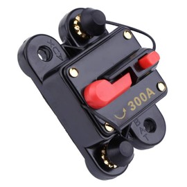 12 V ~ 24 V 80 ~ 300 A Automatic Fuse Switch, Breaker Reset Fuse for Circuit of Car Radios or Large Electrical Appliances (300A)