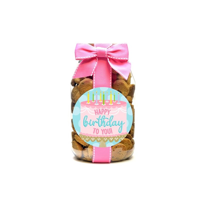Nam's Bits Chocolate Chip Cookies - Birthday Quart Jar -