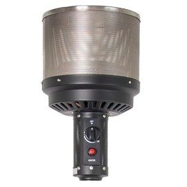 Fire Sense Matte Black Commercial Patio Heater Head Assembly