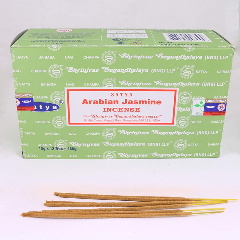 Satya Nag Champa Incense Sticks, 12 Count (Buddha's Bliss)