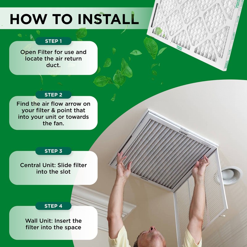 Mann+Hummel 16x20x1 MERV 13 Pleated Air Filters by Mann+Hummel. 4