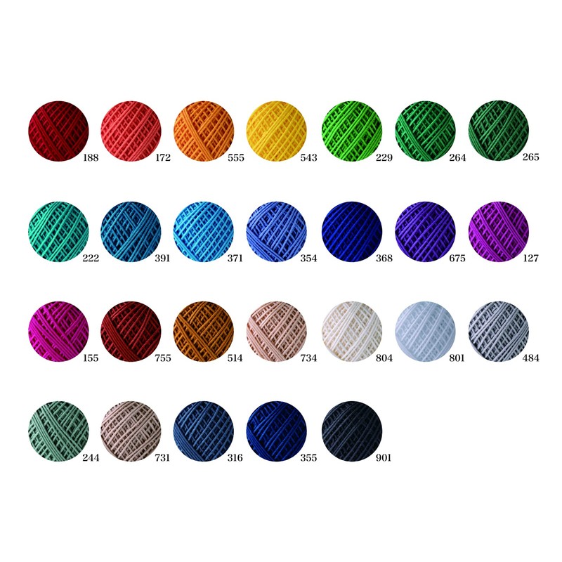 Olympus Emmy Grande Colors Lace Yarn, Fine Line, Col.264, Green,