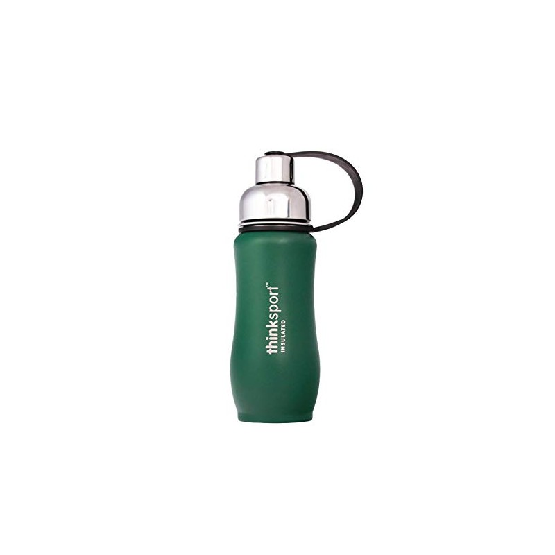Thinksport Insulated Sports Bottle, 12 oz., Green