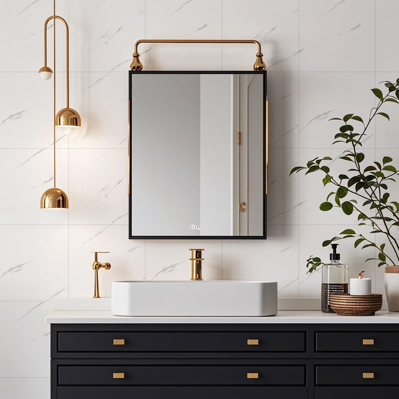 WAPANE Peel and Stick Tile Shower Waterproof Marble Tiles Wall