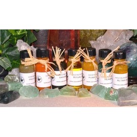 Raven Moonlight Hand-blended Gemstone Oil: Snake Spirit