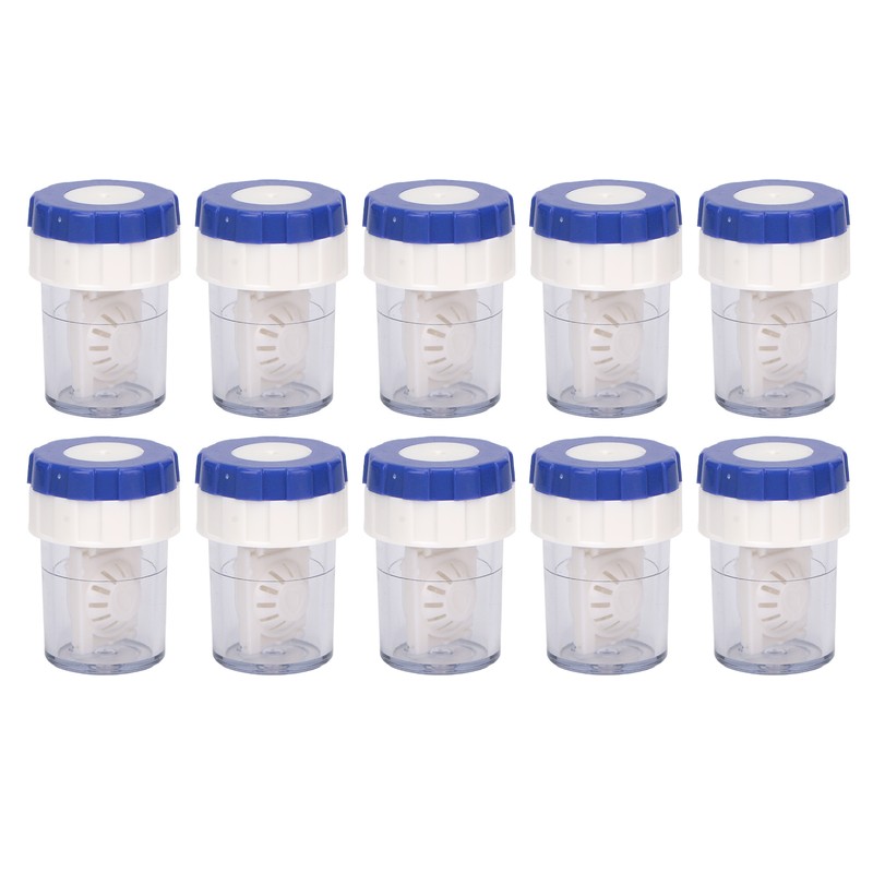 10pcs Manual Contact Lens Cleaner Professional Portable Contact Lens Washer