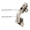 Silverline Lazy Susan 135Deg Hinge Face Frame Plate for Corner