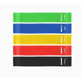 Resistance Bands for Working Out, Exercise Bands for Women & Men,Fitness and Home Workout, Strength Bands for Booty (Color)