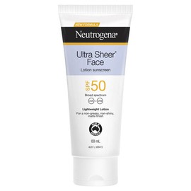 Neutrogena Ultra Sheer Face Lotion Sunscreen SPF50 88 ml