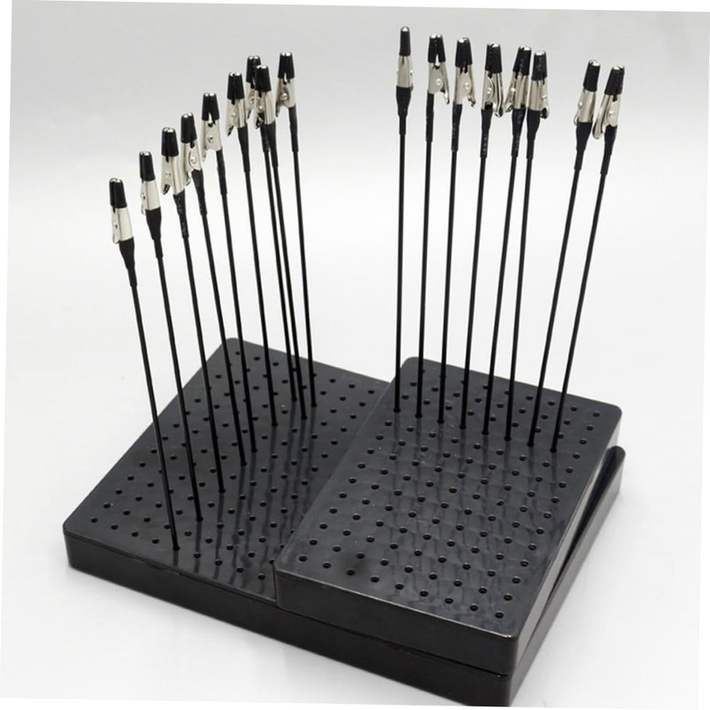 VILLFUL Metal Clip Base for Miniature Model Building Airbrush Painting