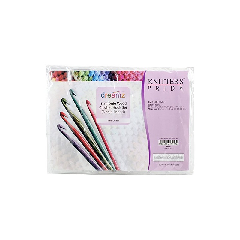 Dreamz Single Ended Crochet Hook Set-Sizes E/3.5mm To L/8mm