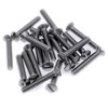 M4 (4mm x 20mm) Slot Raised Countersunk Machine Screw (Bolt)