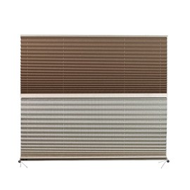 Camper Comfort RV Cotton/Tan Day & Night Shades | RV Pleated Shades | (50" X 38")