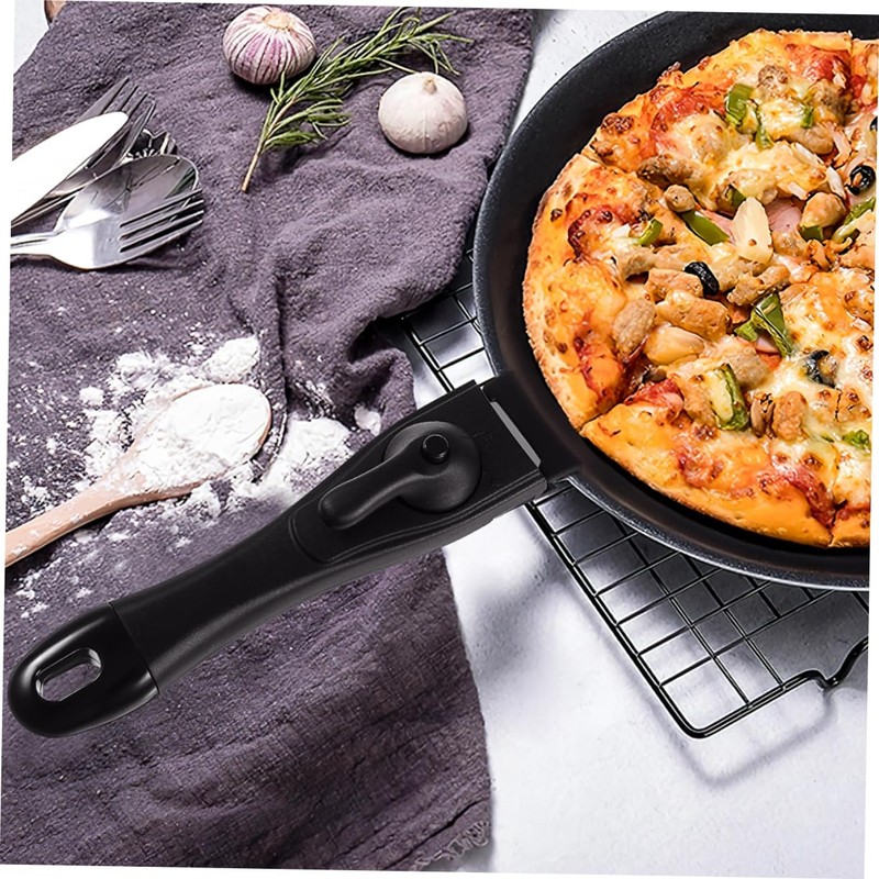 CIYODO Metal Pot Handle Replacement Easy Attach/Detach Self-Locking Handles for