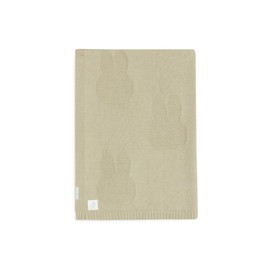 Jollein 516-511-67087 Babydecke Strick - Miffy Olive (75x100 cm)