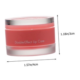 Ipetboom 1Set Nourishing Hydrating Lip Balm Moisturizing Lip Mask for Women Repair and Exfoliate Dry Lips Portable Strawberry Lip Care Skin Friendly Formula for Daily Use