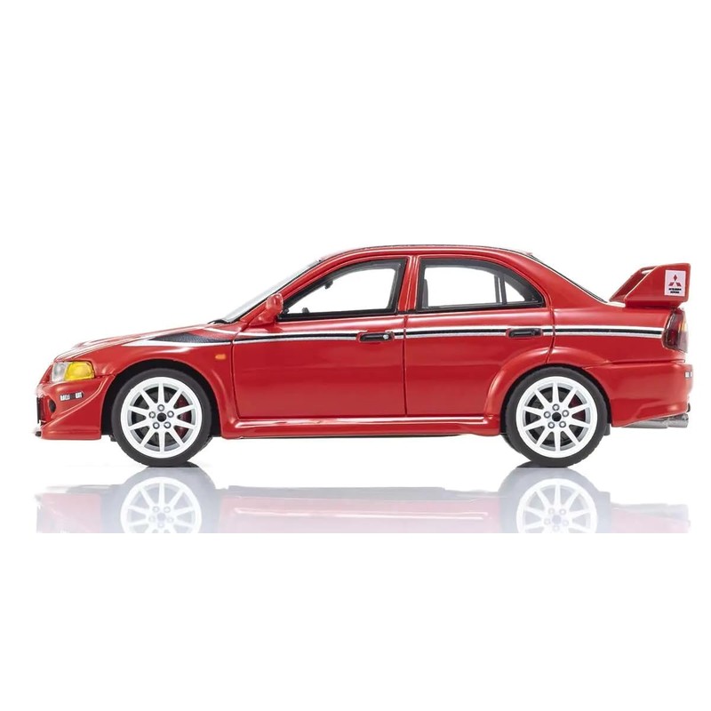 Kyosho Original 1/43 Mitsubishi Lancer Evolution VI TME Red Finished