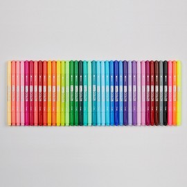 (Qubridge) Monami Live Color 36-Color Set / (Qubridge)모나미 라이브칼라 36색 세트