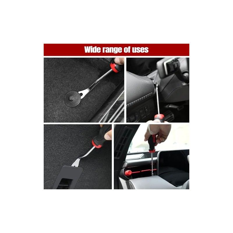 6-Piece Auto Upholstery Trim Panel Removal Tool Set