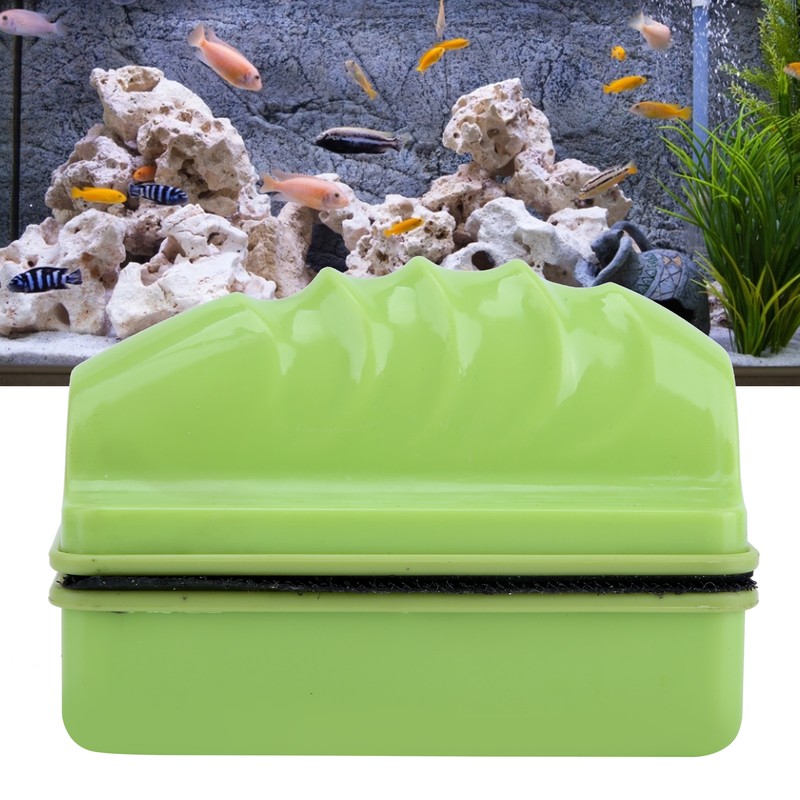 Aquarium Glass Magnetic Cleaner Fish Tank Glass Algae Scrapers Floating