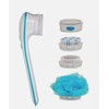 Spin Spa Body Brush Deluxe 10 pc Kit - Teal