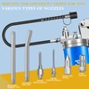 PAIGOIN Grease Gun Kit 8000 PSI Heavy Duty 14 OZ