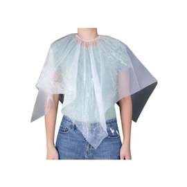 Disposable Translucent Hair Dye Cape for Self-Dyeing (20-Pack) Hair Dye Plastic (20 pcs) 5ea