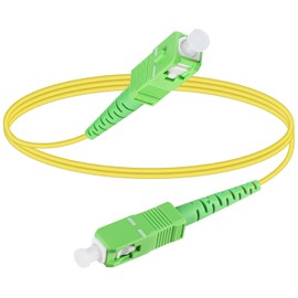 3FT Fiber Optic Patch Cable - Single Mode - SIMPLEX - OS1-9/125um (SC/APC to SC/APC)
