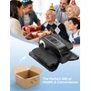 Under Desk Elliptical Machine for Senior, Quiet Motorized Leg Exerciser