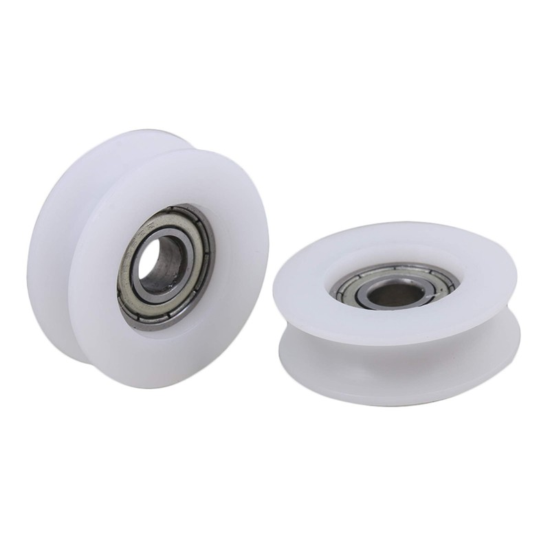 4 pieces 6 x 27 x 9 mm flat plastic