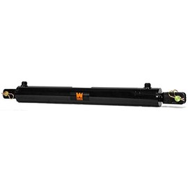 WEN CC3024 Clevis Hydraulic Cylinder with 3 Bore and 24-inch Stroke, Black