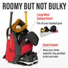 Tonesport Baseball Bag - Backpack for Baseball, Softball, Tball -