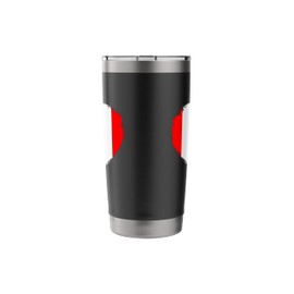 Canada Flag Love Canada Day Maple Leaf Heart Stainless Steel Insulated Tumbler